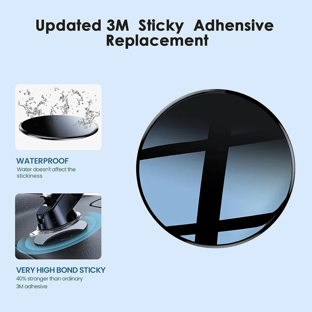 Car Dashboard Adhesive Mount Pad for Suction Cup Phone Holders