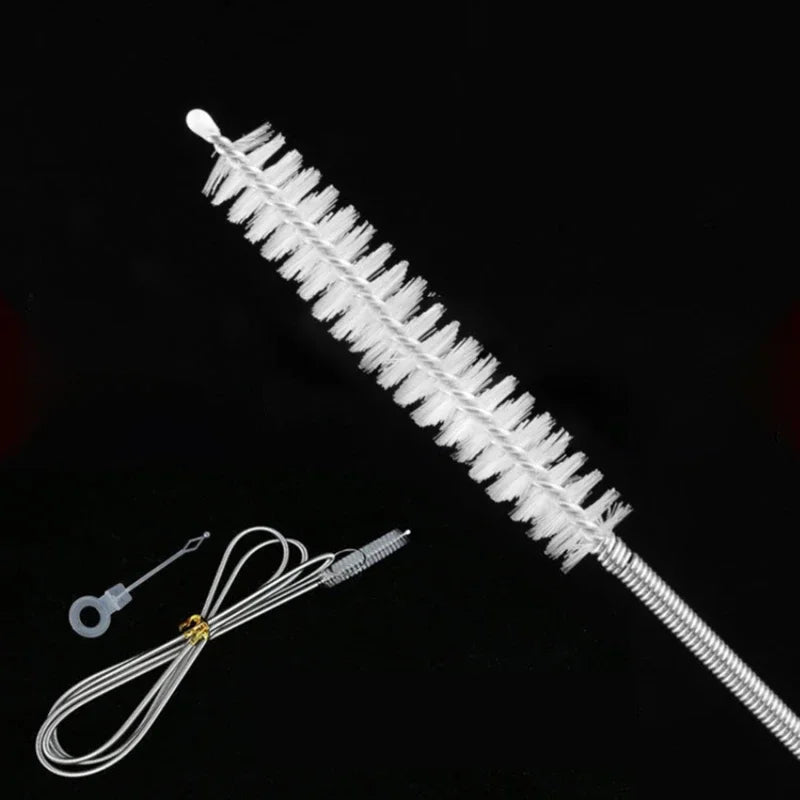 Flexible Refrigerator Drain Cleaning Brush Set | Wire Coil Dredge