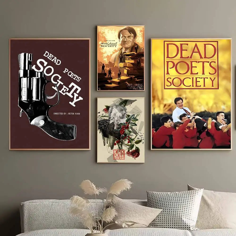 Dead Poets Society Movie Poster – HD Self-Adhesive Wall Art