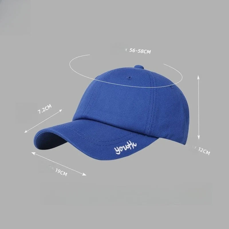Versatile Cotton Sun Hat – Adjustable Unisex Dome Cap