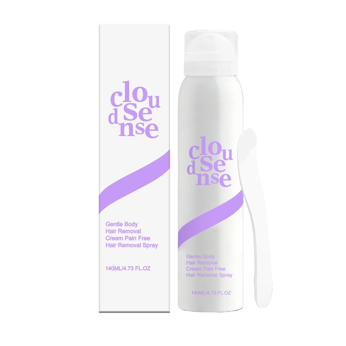 Pain-Free Hair Removal Spray | Full Body Depilatory 140ml