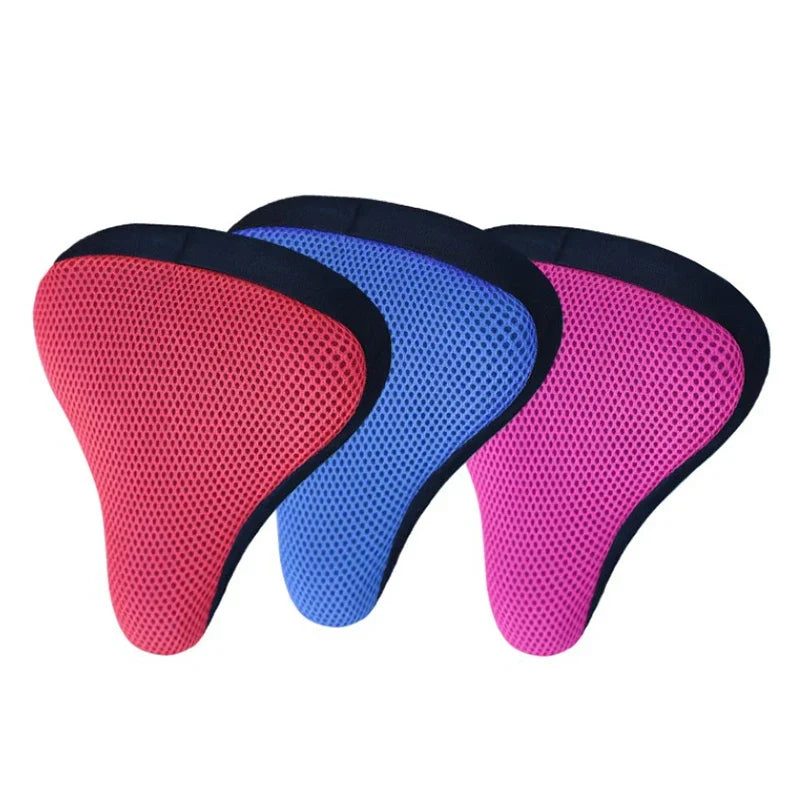 3D Mesh Bike Seat Cover – Breathable Ergonomic Cushion