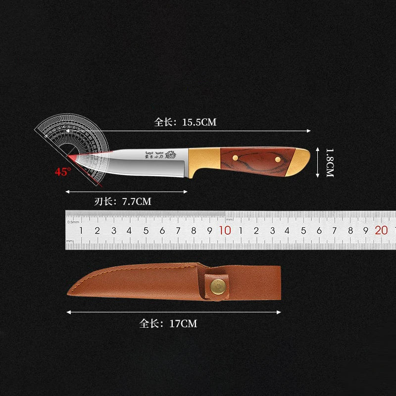 PLYS Stainless Steel Kitchen Knife – Multipurpose 7.7" Blade