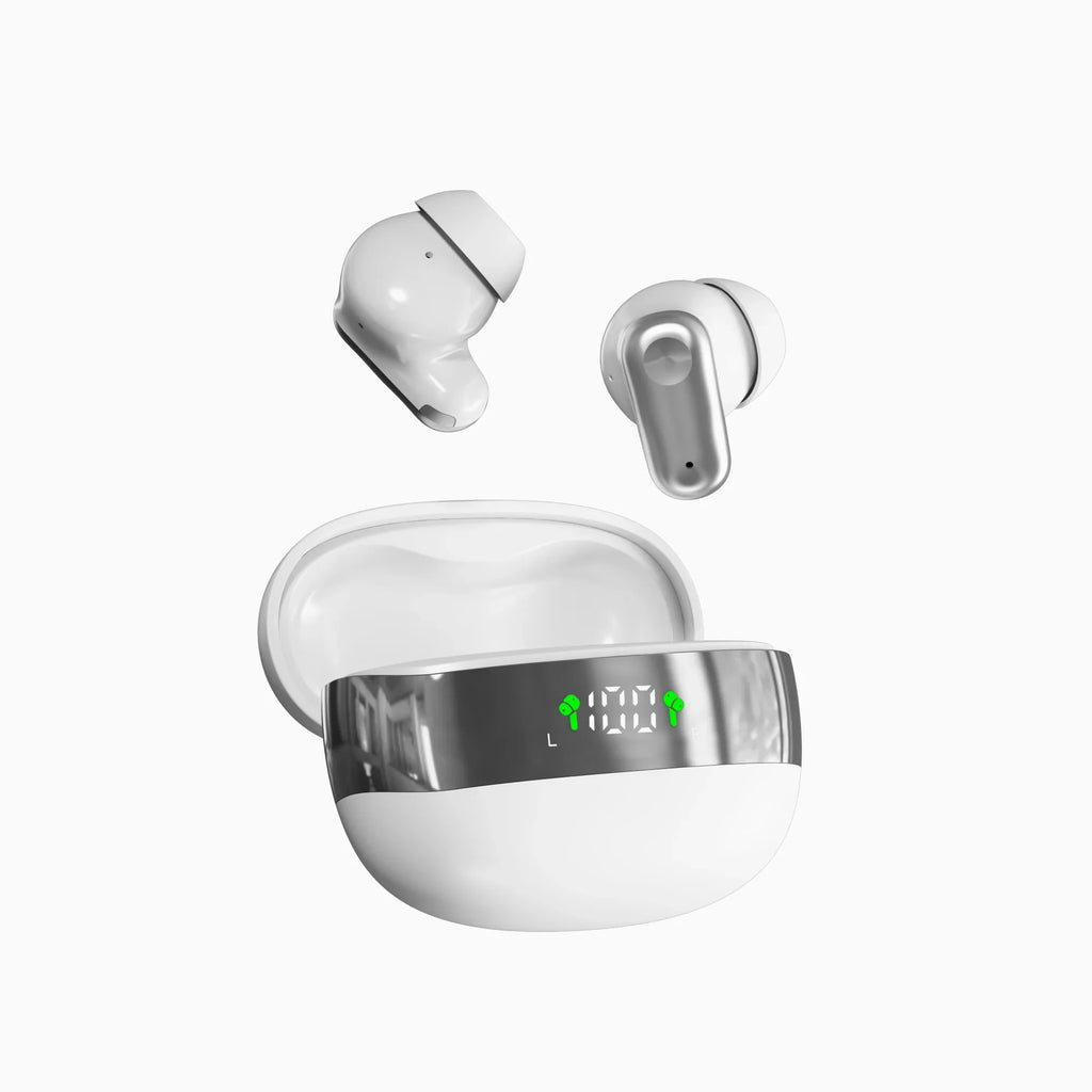 MINI550 Bluetooth 5.4 TWS Earbuds – Noise Cancelling Wireless
