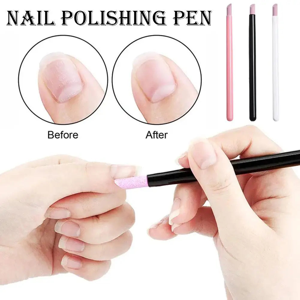Ceramic Nail Buffer Pen – Cuticle Remover & Nail Polish Tool