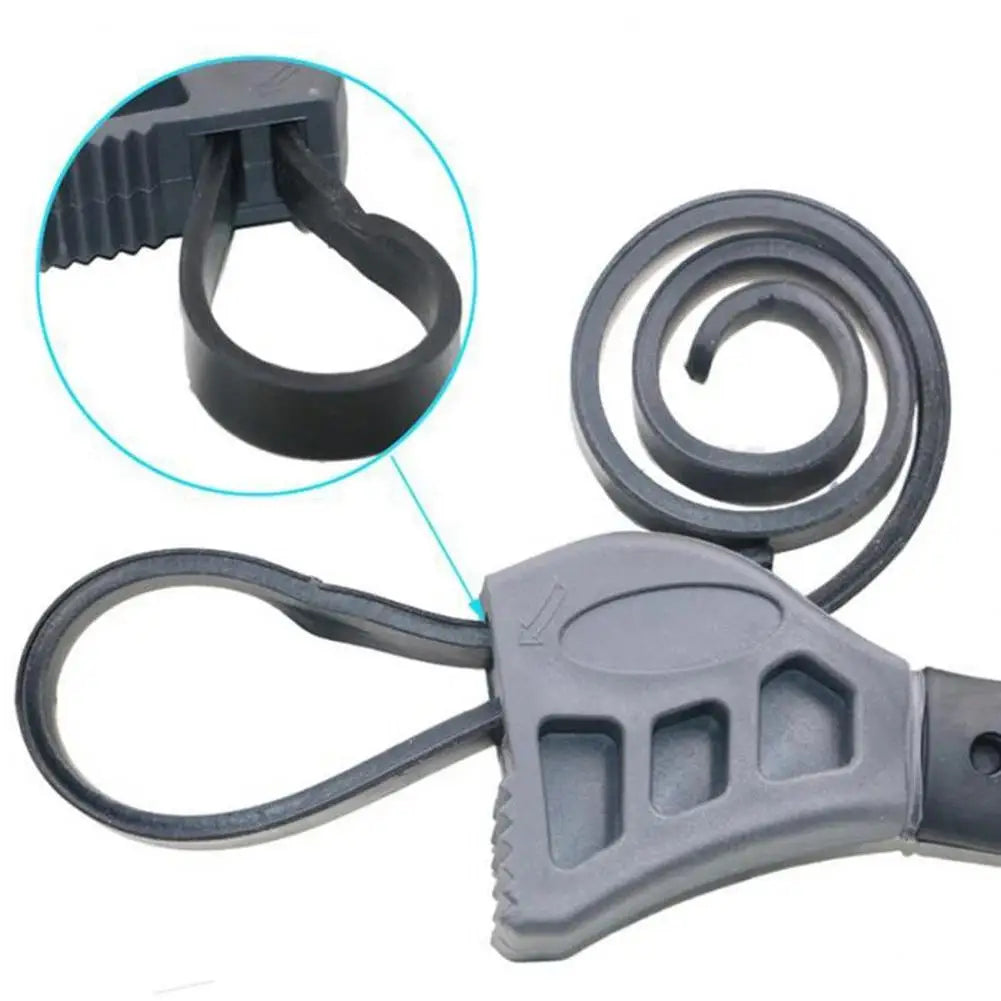Multi-functional Belt Wrench Adjustable Strap Oil Filter Jar Opener