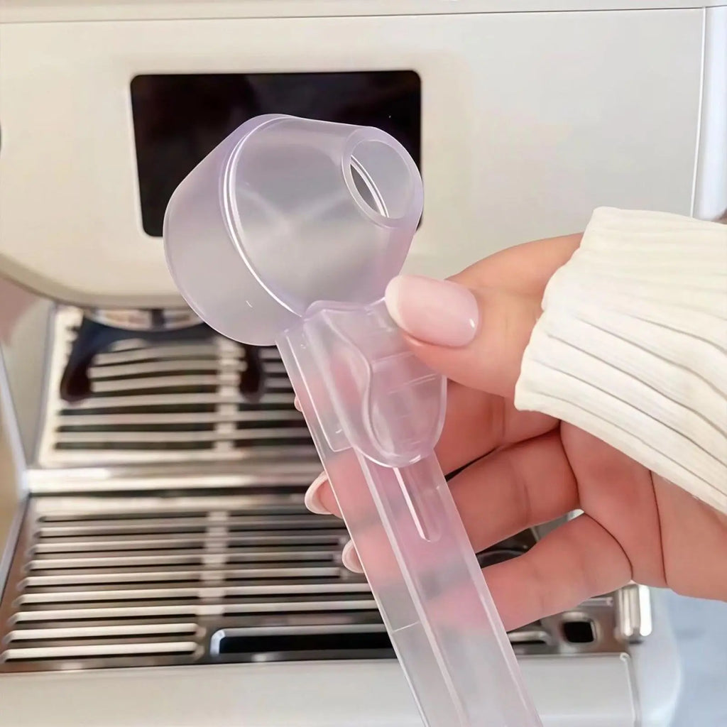 Adjustable Coffee Scoop with Funnel – Sliding Measuring Spoon