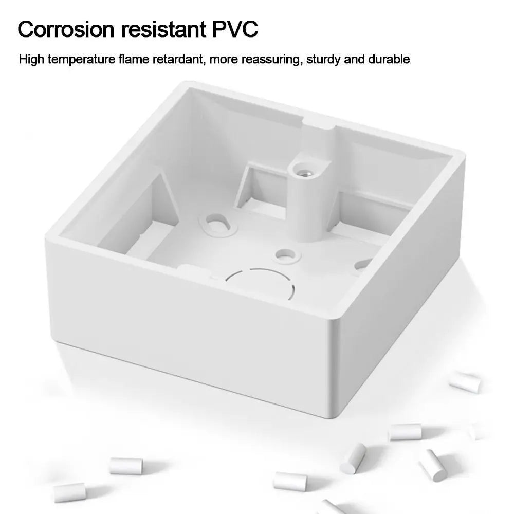 86 Type PVC Junction Box 33/50mm – Switch Socket Install Box