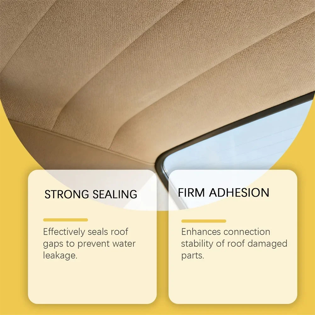 Car Headliner Repair Adhesive | Clear High-Temp Auto Fabric Glue