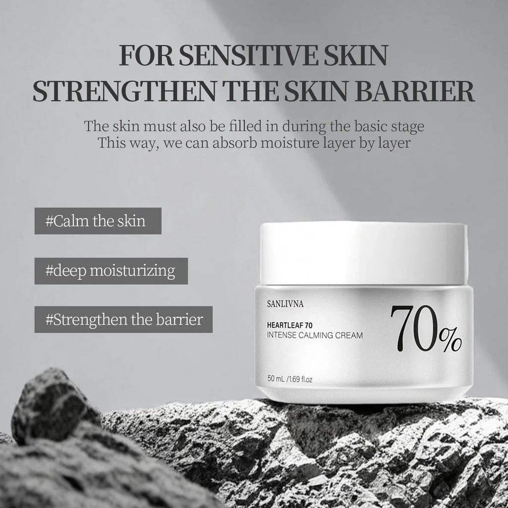 HEARTLEAF 70 Intense Soothing Moisturizing Cream – Dry Skin