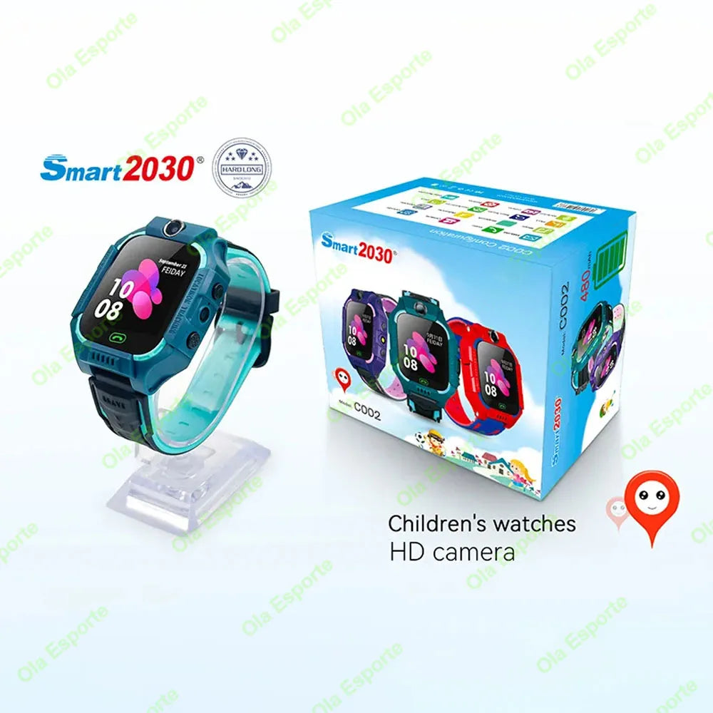 Q12 Kids Smart Call Phone Watch Waterproof Mother Children GPS