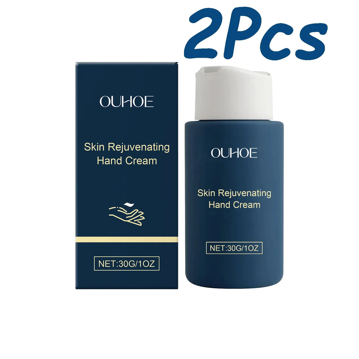 OUHOE Hand Cream – Niacinamide, Retinol & Hyaluronic Acid 30g
