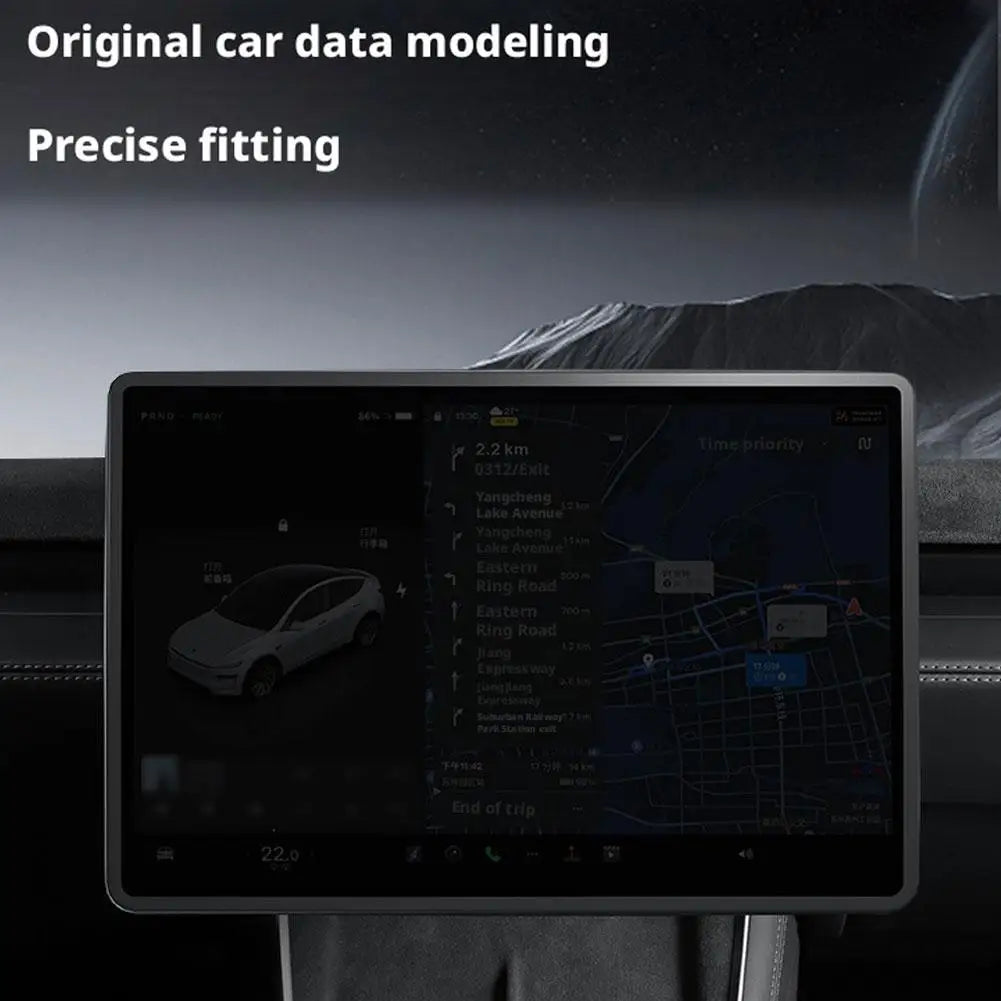 16" Silicone Screen Protector Frame for Tesla Model Y 2026