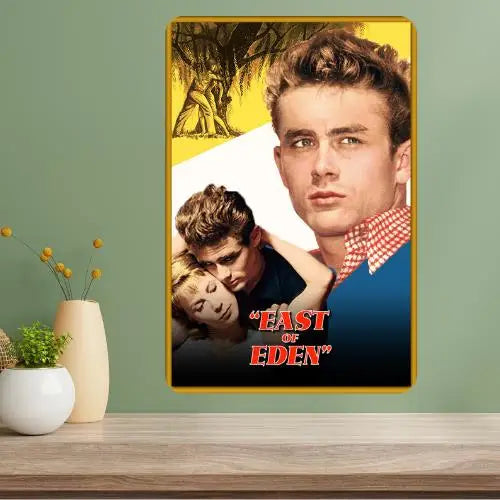 East of Eden Classic Movie Metal Poster Sign | Vintage Wall Art