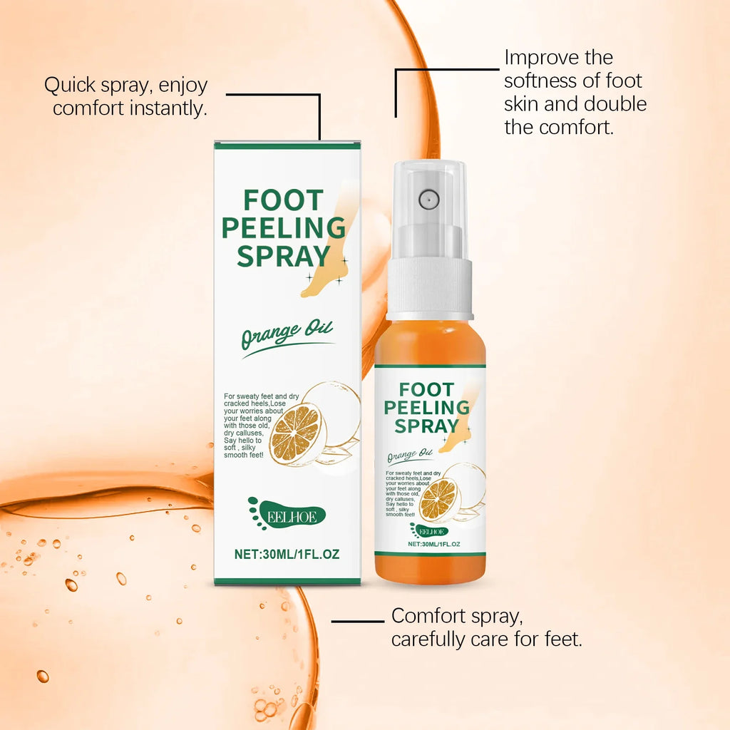 Foot Softening Spray – Exfoliator for Calluses & Rough Skin