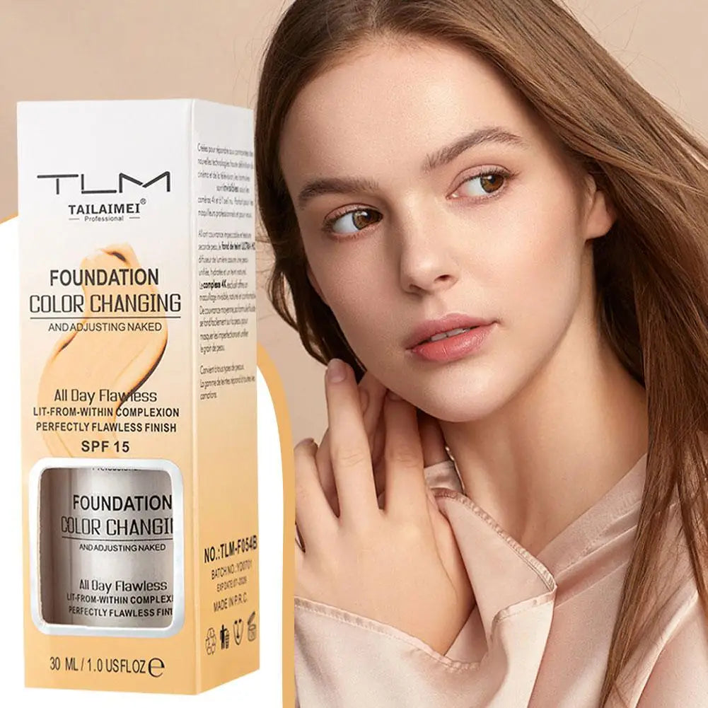 Temperature Color-Changing Liquid Blush Foundation 30ml
