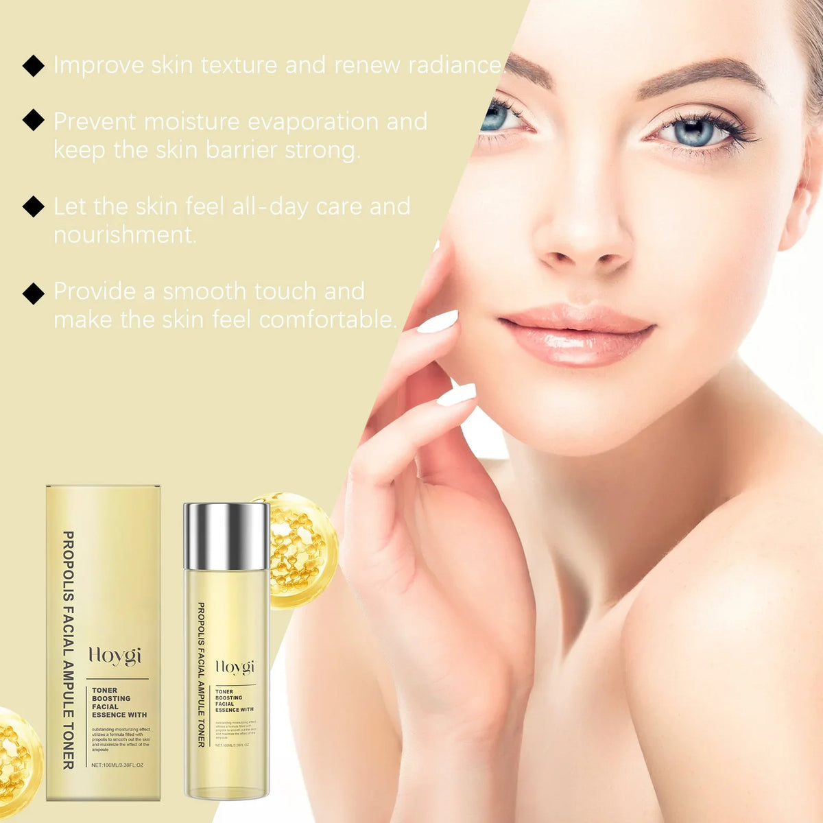 Hoygi Honey Ceramide Toner – Sensitive Skin Moisturizer