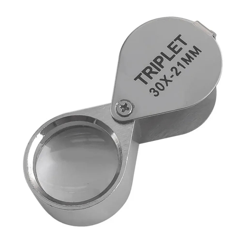 Mini Pocket Loupe 10x 20x 30x – Jewelry Magnifying Glass
