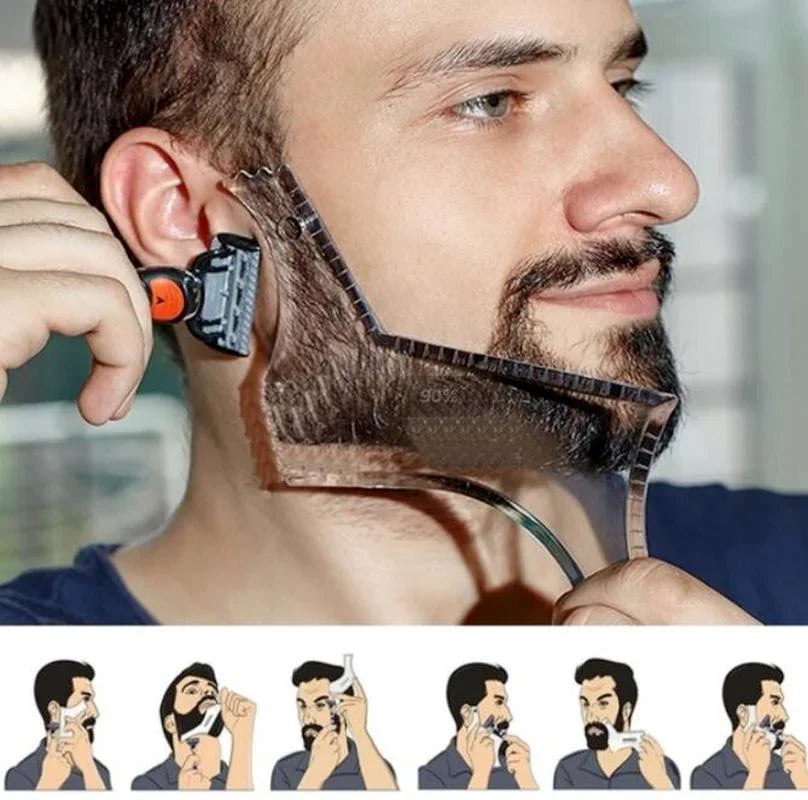 5-Pack Men's Double-Sided Beard Shaping Comb Styling Tool