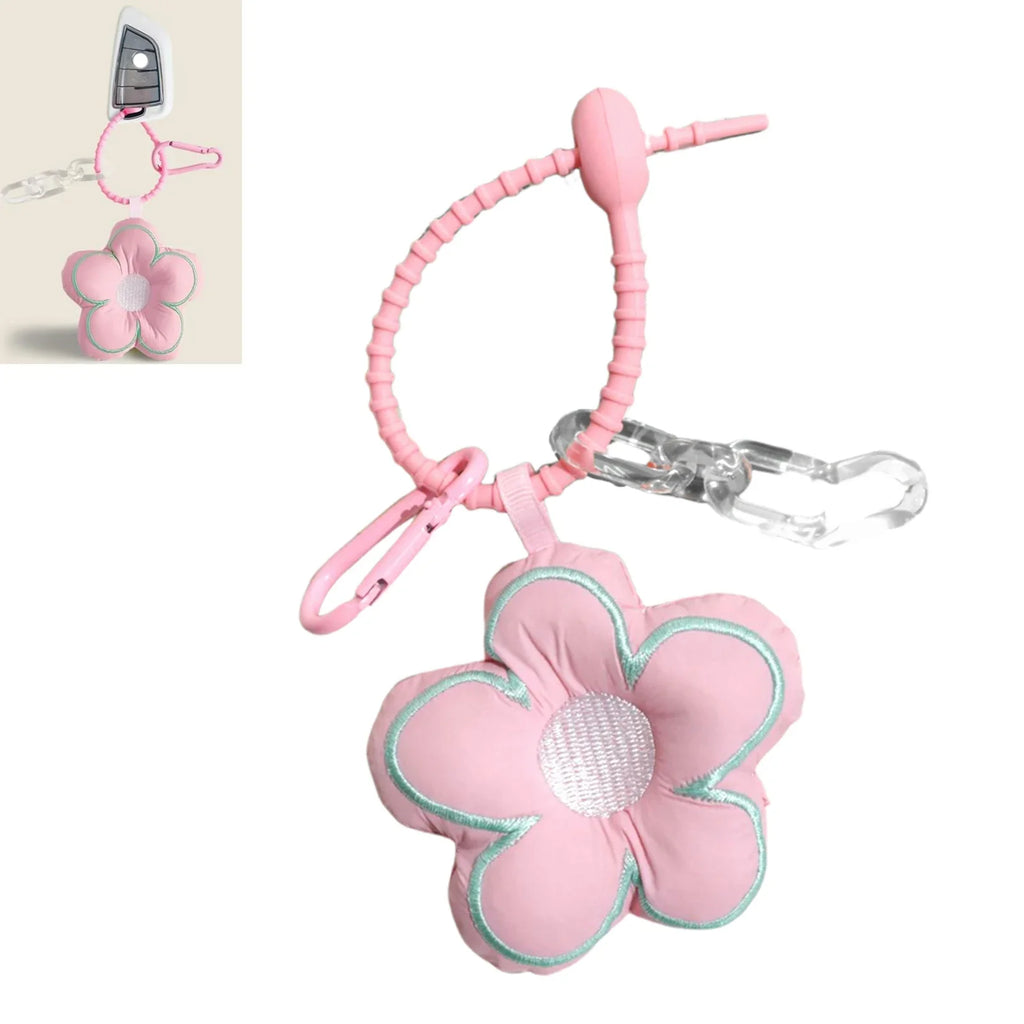Flower-Shaped Keychain Pendant | Cute Cartoon Gift for Women
