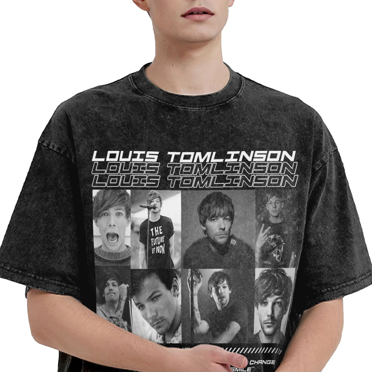 Men's Louis Tomlinson Cotton Graphic T-Shirt | I'm Yours Tee