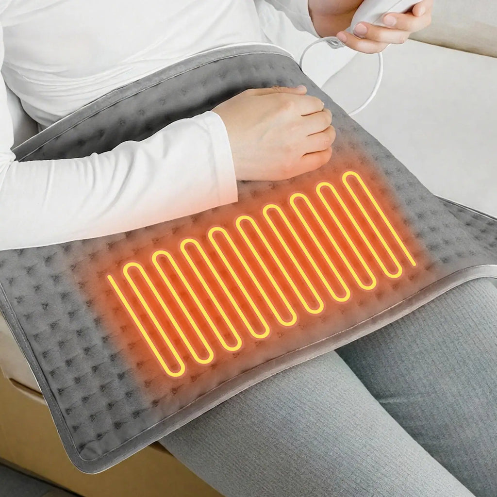 Portable Electric Heating Pad | Adjustable Temp & Auto Shut-Off