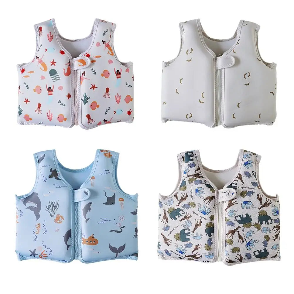 Kids Buoyancy Swim Vest – Anti-Rollover Baby Swimming Jacket
