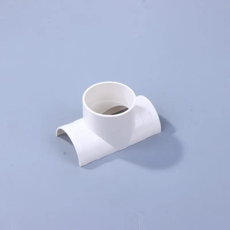 PVC Open Tee Pipe Joint Repair Patch Drain Adapter Tube Connectors