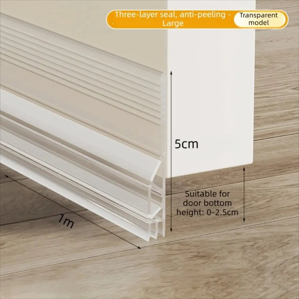 Door Draft Stopper Self-adhesive Soundproof Draught Excluder Insect
