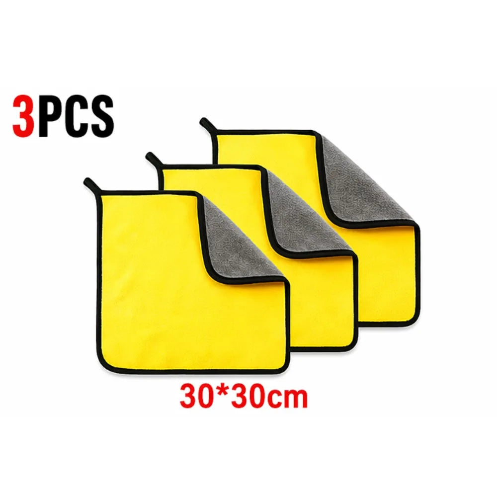 Microfiber Cleaning Towels – Quick-Dry Cloths for Car & Kitchen