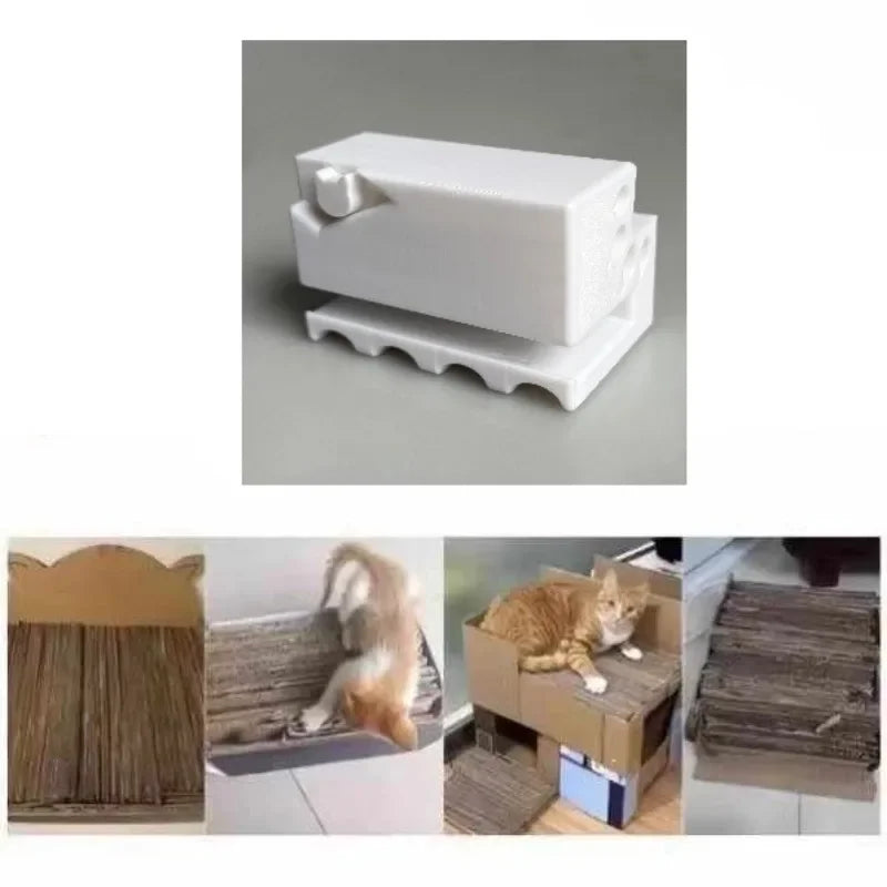 DIY Cat Scratcher Cardboard Cutter Tool – Corrugated Peeler