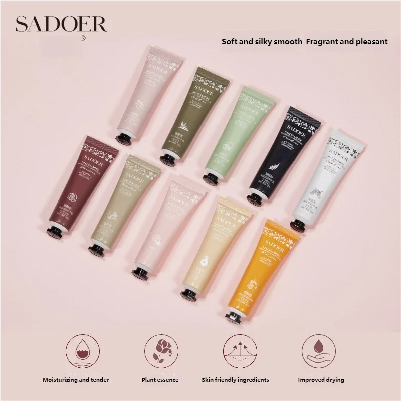 YOUNGCOME 10pc Floral Fruity Hand Cream Set – Moisturizing