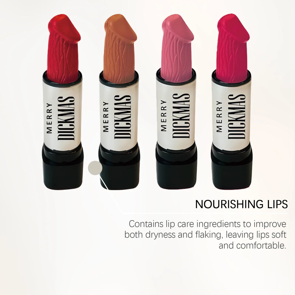 Multi-Color Matte Lipstick – Waterproof, Moisturizing 4-Shade