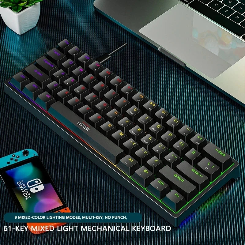 AyeBeau K620 60% RGB Hotswap Mechanical Gaming Keyboard
