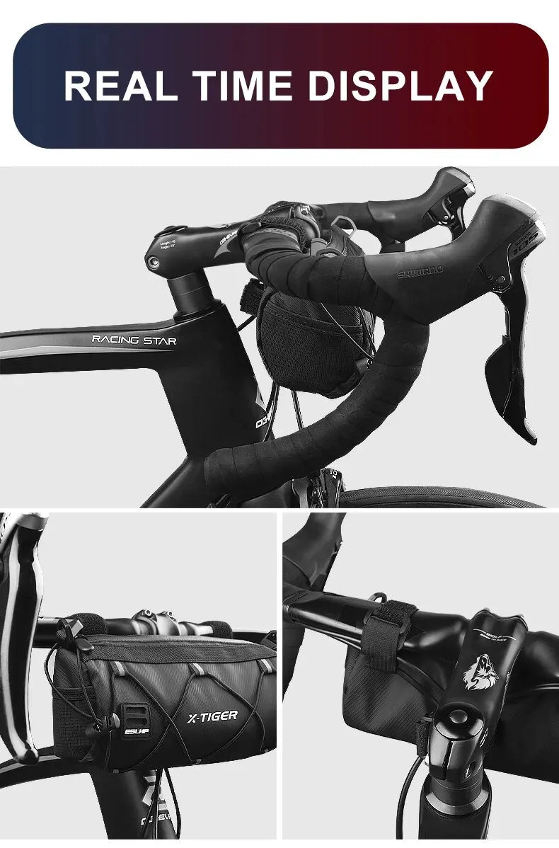 X-TIGER Waterproof Bike Handlebar Bag – MTB Cycling Backpack