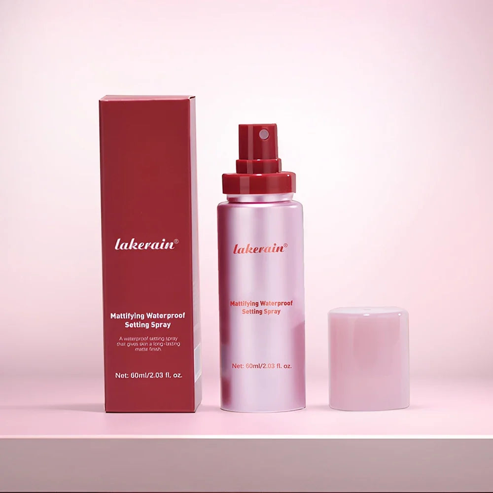 Mattifying Oil Control Setting Spray – Waterproof Matte Finish