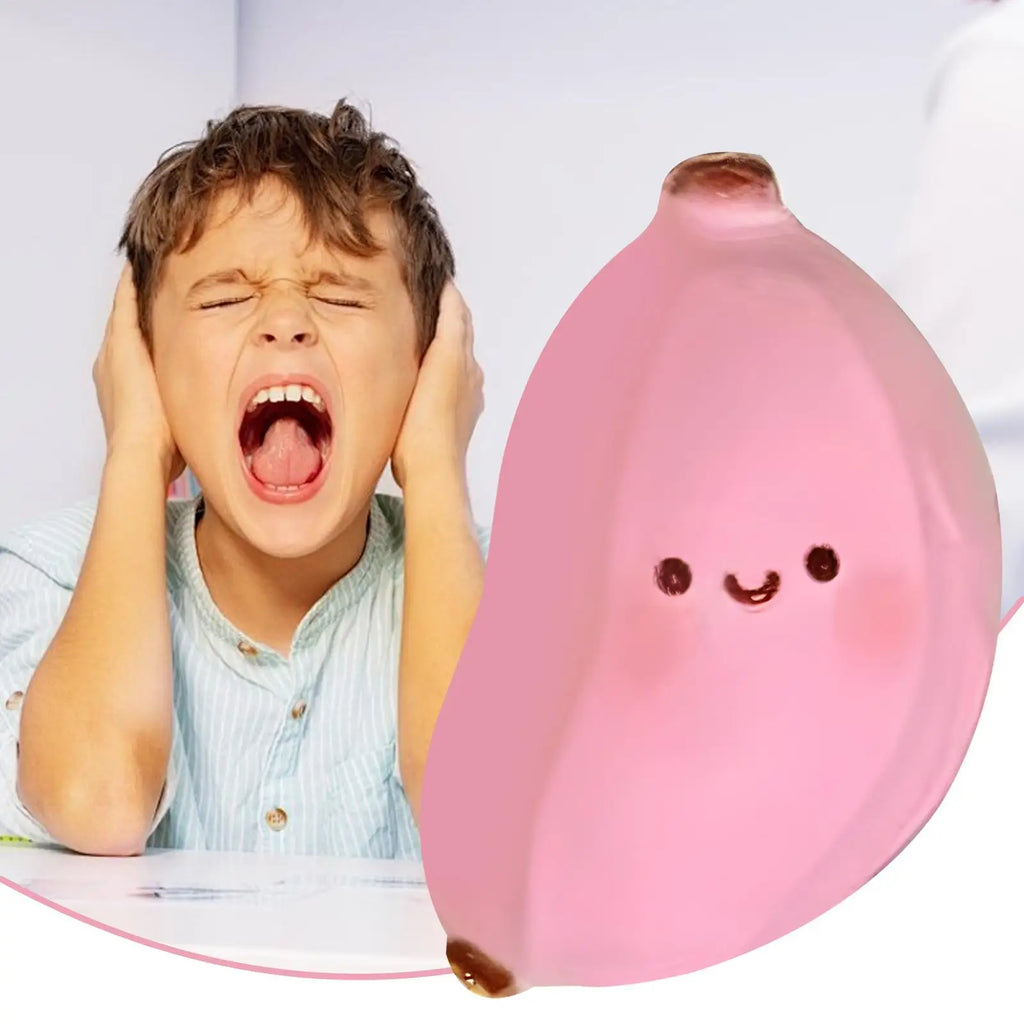Banana Squeeze Slow Rebound Fidget Toy – Kids & Teens