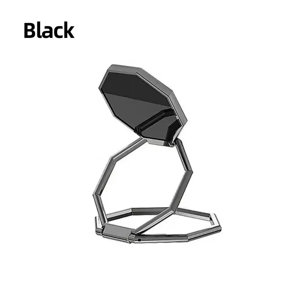 360° Rotatable Metal Ring Phone Stand – Foldable Desk Kickstand