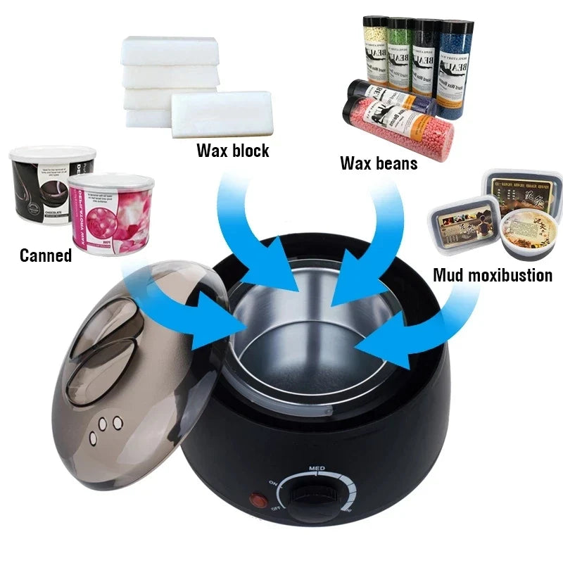Wax Heater Hair Removal Waxing Warmer Dipping Pot Melting Machine