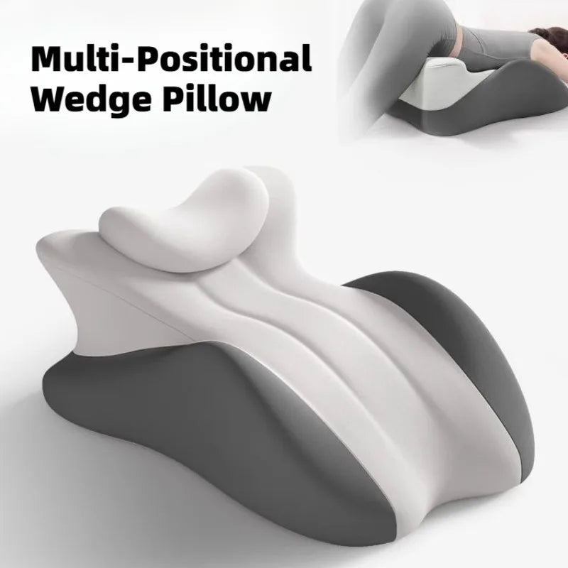 Memory Foam Wedge Pillow | Ergonomic Multi-Position Support