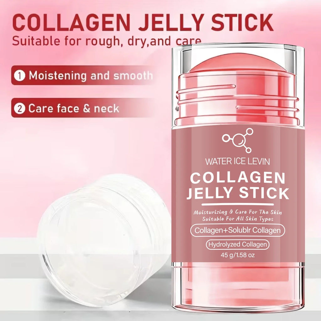 Collagen Jelly Stick 45g – Hyaluronic Acid & Vitamin C Moisturizer