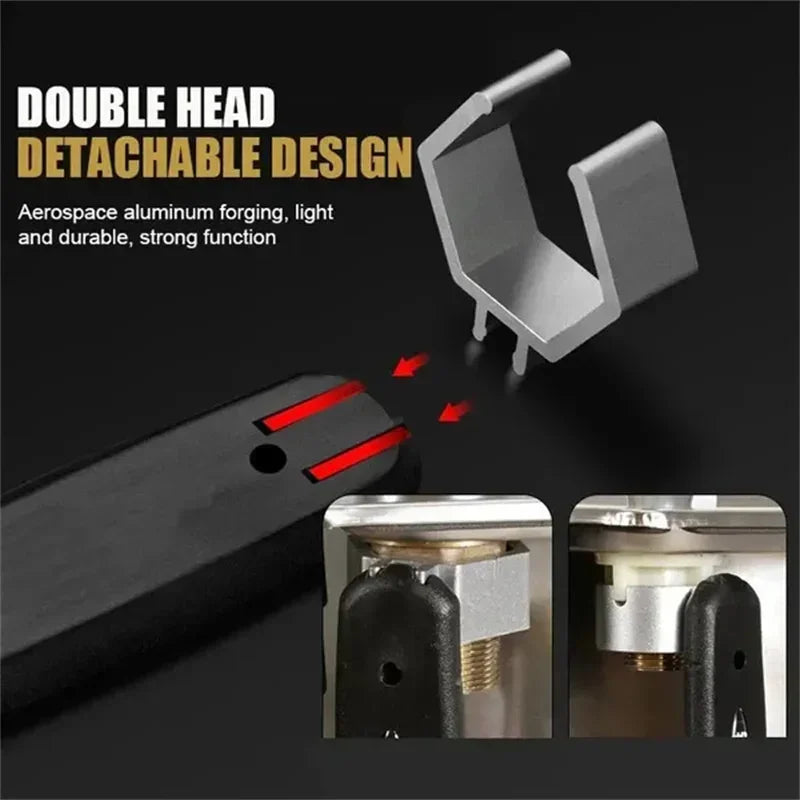 4-in-1 Adjustable Basin Wrench Set | Plumbing Sink Tool Kit