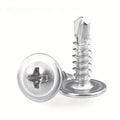 Round Head Middle Self Tapping Screws Cross Plate Pad Warsaw Drill