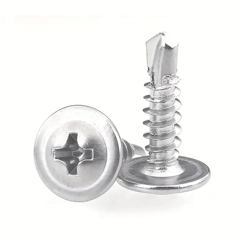 Round Head Middle Self Tapping Screws Cross Plate Pad Warsaw Drill