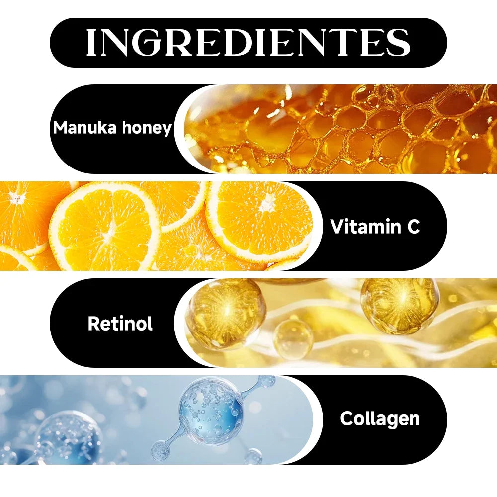 SUYARUN Manuka Honey Collagen & Retinol Face Moisturizer