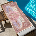 Quick-Dry Microfiber Beach Towel | Pool, Gym & Travel
