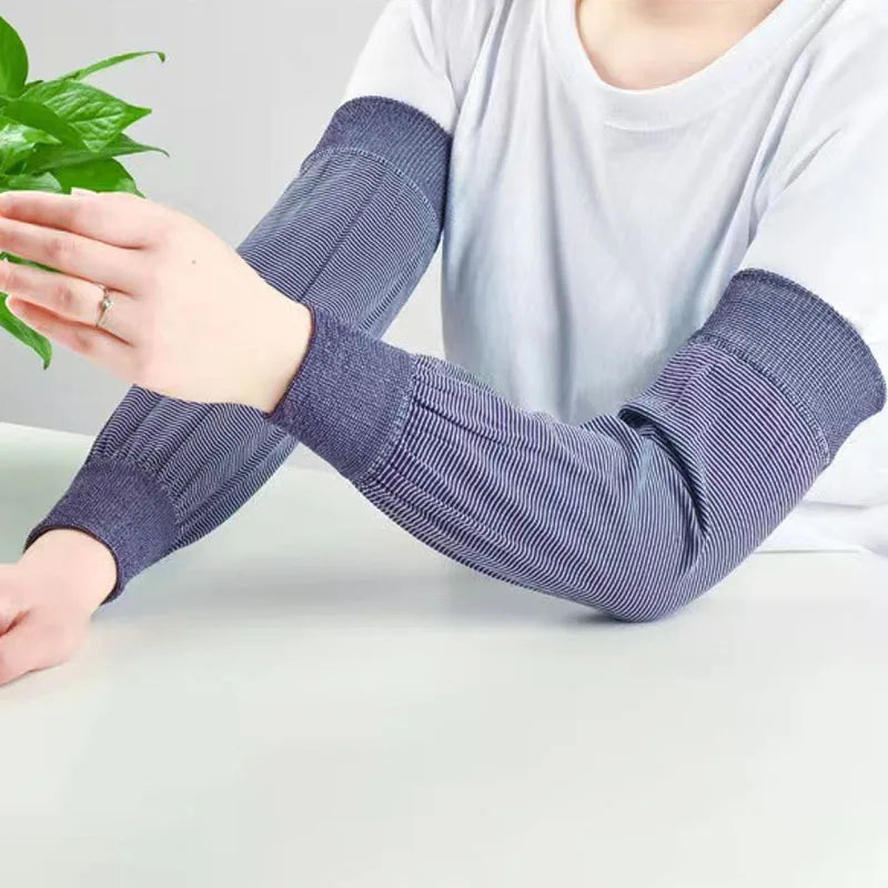 Summer Cooling Arm Sleeves Sun UV Protection Hand Cover Warmers