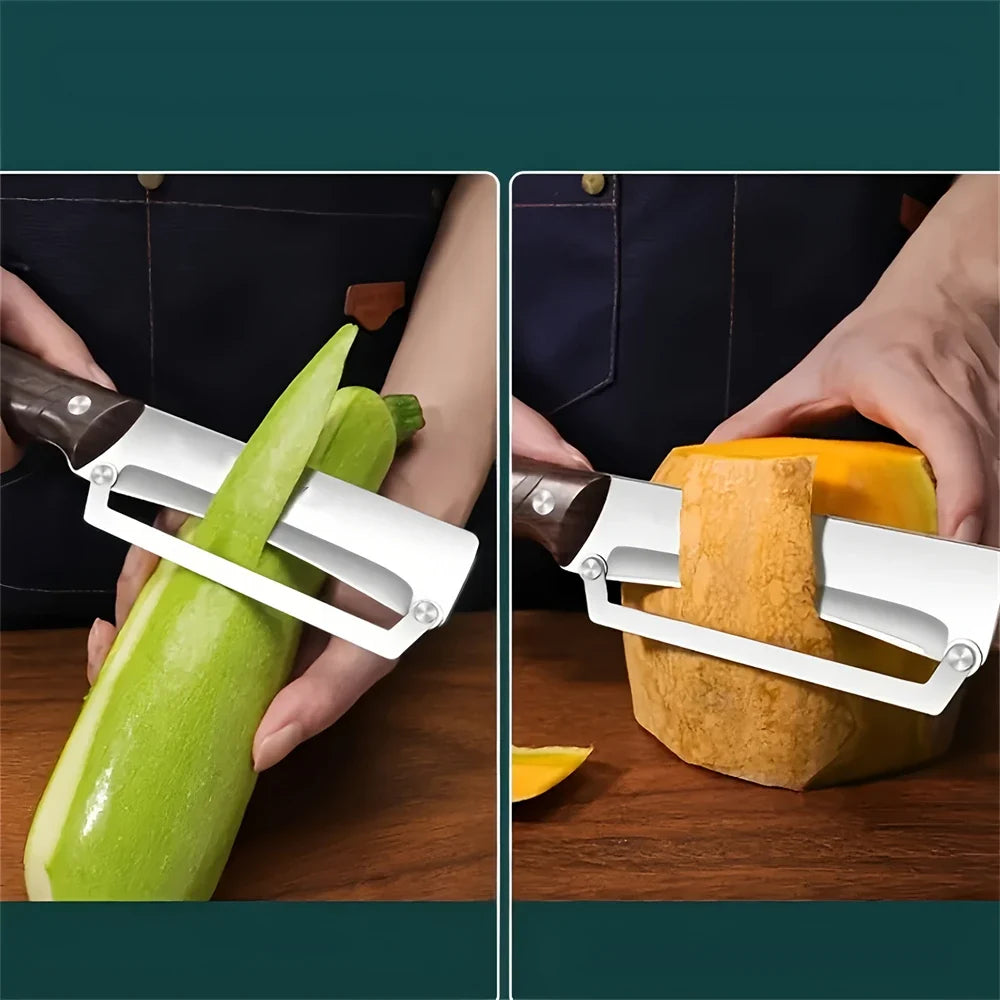 Stainless Steel Multi-Function Vegetable & Fruit Peeler
