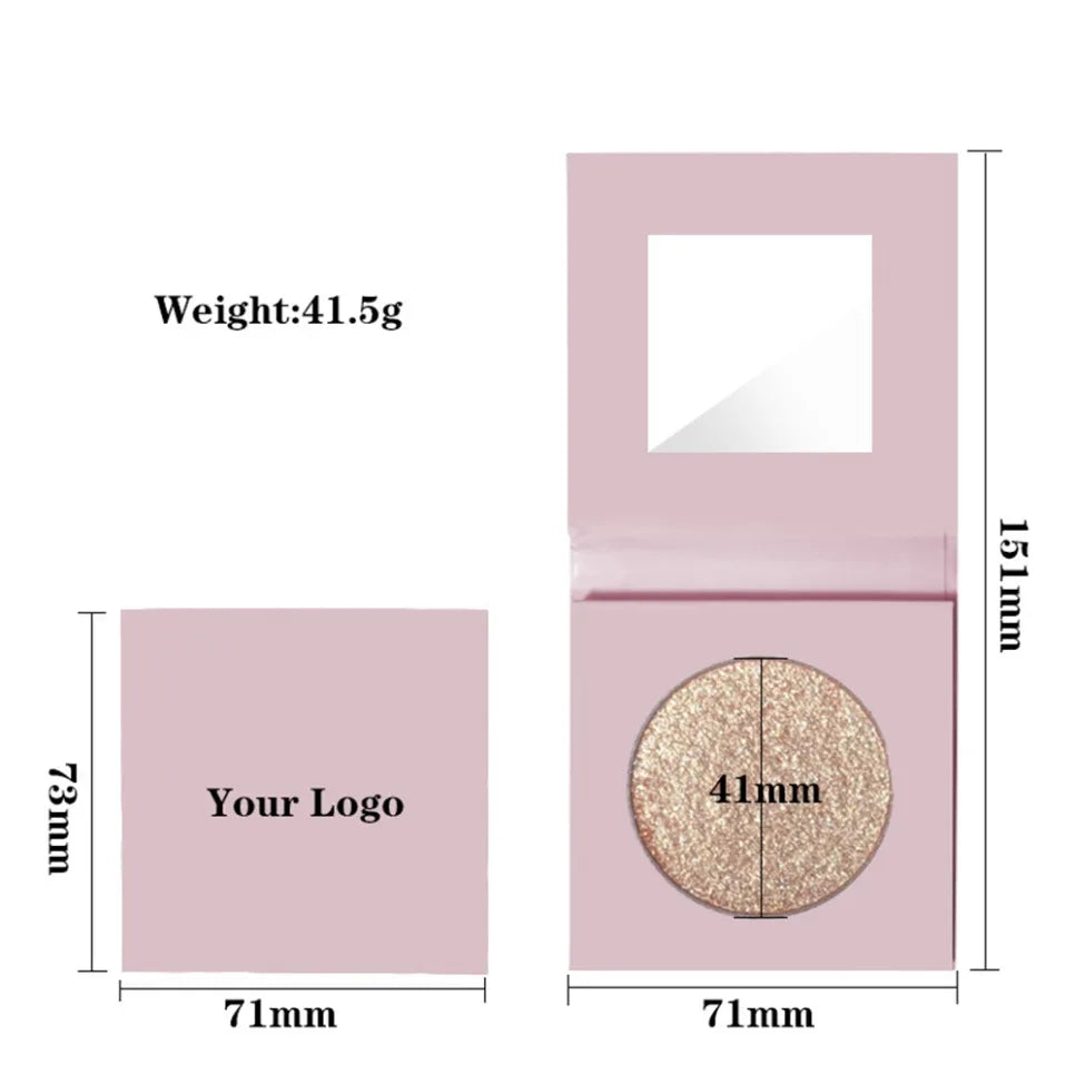 Natural Glow Vegan Highlighter Powder – Private Label 8g