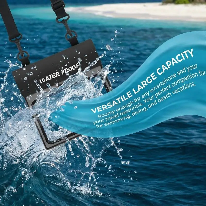 Waterproof Phone Pouch Waist Pack – Touchscreen Dry Bag